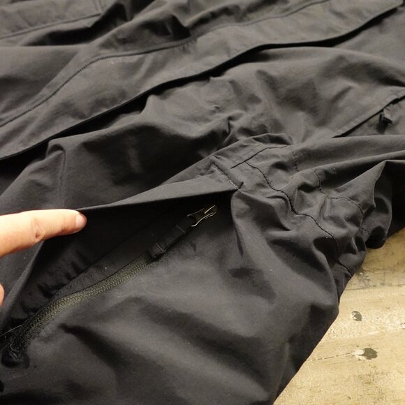 Lands’ End Squall Parka Women’s 1X Petite (16W–18W) Black Waterproof Windproof - Picture 8 of 16